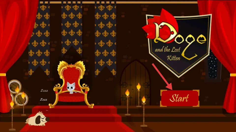 狗狗与迷路的小猫(狗狗冒险游戏) 狗狗与迷路的小猫(狗狗冒险游戏)