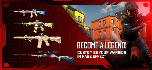 Rage Effect Mobile(第一人称射击游戏) Rage Effect Mobile(第一人称射击游戏)