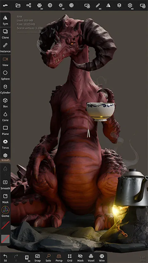 nomadsculpt3d��ģv2.2 ��׿���ͼ