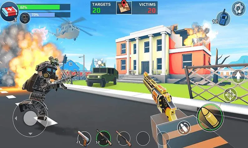 像素枪战战场 像素枪战战场