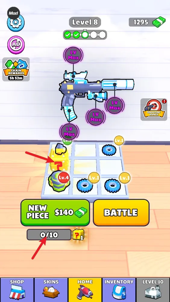 枪械闯关大师全武器解锁内购版 枪械闯关大师全武器解锁内购版