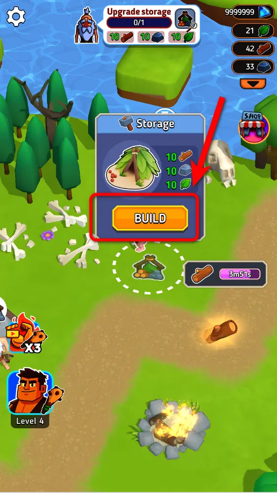 石器时代生存免广告 石器时代生存免广告