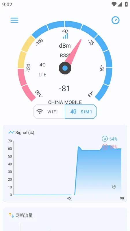 网络信号(信号检测工具) 网络信号(信号检测工具)