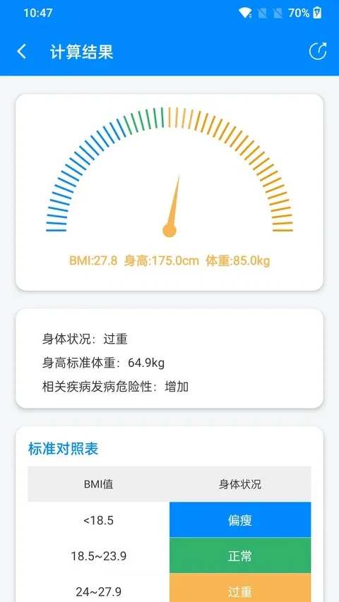 bmi��������ʽv7.0.0 �ֻ����ͼ