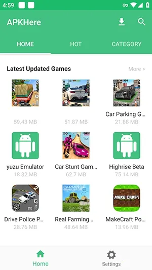 APKHere���İ�v1.1.0 ��Ѱ��ͼ
